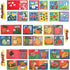 Soft Cloth Books for Baby, Toddler & Infant - Educational Toy for Boy & Girl, Pack of 6, Shower Gift