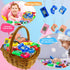 36 Pack Video Game Keychain Mini Square Handheld Keychains for Kids Birthday Party Favors, Class Prize Fillers