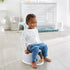 Fisher-Price Toddler Toilet Penguin Potty Training Seat, Portable Chair with Handles for Kids and Removable Bowl