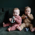 Mushie Silicone Robot Rattle & Teether Toy for Babies