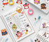 156 PCS Teacher Classroom Positive Animals Stickers for Kids Cute Water Bottle Stickers Waterproof Vinyl ASticker Self