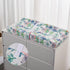 2 Pack TILLYOU Baby Changing Pad Cover, Changing Table Cover for Girls Boys, Ultra Soft Breathable, Rainforest Elephant