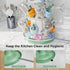 3-Tier TAZENI Baby Bottle Drying Rack with Drain Pipe, Modular Baby Bottle Rack Dryer for Infant Feeding Accessories
