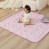 50" 50", Viviland Baby Play Mat x Extra Thick Big Baby Mat for Baby/Toddler, Non-Slip & Machine Washable (Pink Unicorn)