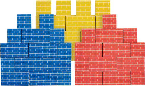 Bankers Box at Play Cardboard Building Blocks - 40 Pack (1230801)