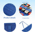 Hanging Storage Organizer for Toy Cars, Felt Display Case Holds Up to 60 Toy Cars (Without Accessories) in Blue