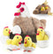 9 in 1 Chicken Stuffed Animal, Stuffed Chicken Toys for Kids Zippered