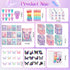 96Pcs Set BenLouis Butterfly Party Favors Butterfly Fairy Coloring Books Crayon Stickers Bulk for Kids Butterfly
