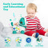 1 6-12-18 1st 1 Musical Bilingual Toys for Year Old Boy Gifts, Educational Baby Toys Months, Birthday Boy Gifts