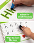 Coogam Learn to Write Workbook, Numbers Letters Practicing Book, ABC Alphabet Sight Words Handwriting Educational