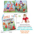Baby Books Toys Gifts, Touch and Feel Cloth Crinkle Books for Babies, Early Learning Toys for 0-18 Months, 6 PCS