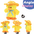 Hopearl Talking Singing Duck Toy - Repeats What You Say, Walking Duckling Electric Interactive Toy for Toddlers