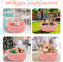 35.4"x 11.8" Foam Baby Ball Pit, Ball Pits for Toddlers, Soft Round Kiddie Playpen Ball Pool for Kids with Soft Memory