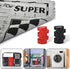 Giant Checkers Board Game Set - 3 in 1 Jumbo Tic Tac Toe Game for Kids & Adults, Indoor Outdoor Fun