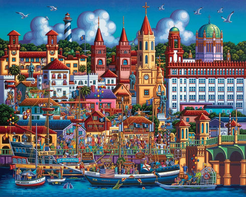 Dowdle Jigsaw Puzzle - St. Augustine - 500 Piece