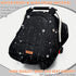 MARLIFER Cozy Waterproof Winter Baby Car Seat Cover, Carseat Cover Boys, & Warm Cover, Infant Car Seat Canopy