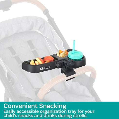 KidCo Uno+ Snack Tray, Compatible with Uno+ Stroller Travel System