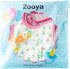 7Pcs Cotton Waterproof Baby Bibs - Hook Loop Closure, Keepsake Gift for Newborns, Drooling, Feeding, Eating