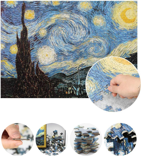 Jigsaw Puzzle 3000 Pieces for Adults, Difficult Challenges Educational Toys for Family Fun, 45.27 x 32.28 inches