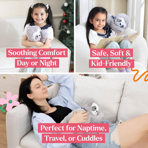 Lilly's Love Heatable & Coolable Lavender Scented Weighted Stuffed Animal - Microwavable Heatable Pad for Kids & Adults