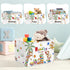 Clastyle Reading Corner School Classroom Book Basket, 36L Large Monkey Book Tree Shelf for Kid Room, Collapsible Storage
