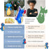 Dinosaur Kids Punching Bag: Inflatable Punching Toy Filled with Sand, Bounce-Back Action for Indoor Outdoor Party Games
