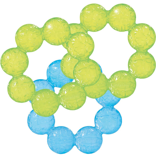 Infantino Water Teethers Sensory Exploration, Teething, Cooling & Massaging Relief for Sore