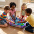 Set, Playset Pet Track Pet Sensory Bin for Kids, All-in-One Animal Sensory Sand Kit with Dog & Tools