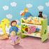 Wooden Doll House People, 8 Figures Dolls Family Set for Girls, Toddler Kids Dollhouse Accessories Toy