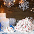 Hiboom 96 Pcs Plush Snowball for Indoor Outdoor Snowball Fights, Soft Fake Snowballs for Christmas Snowball Fight