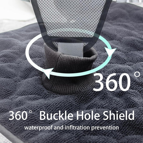2 Pack Potty Training Car Seat Protector & Bag, Waterproof Piddle Pads for Carseat, High Chair & Stroller, Soft