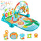 SYNCFUN Baby Play Mat, Tummy Time Mat Toys, Baby Musical Learning Toys