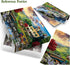 Country House Holiday 1000 Piece Puzzles for Adults, Colorful Nature Landscape Jigsaw