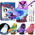Paint Your Own Owl Lamp Kit, Arts & Crafts Supplies for Kids Ages 6-12, Birthday Gift for Boys and Girls