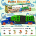 13 in 1 Dinosaur Toys for Kids 3-5, Carrier Truck Toys for Dinosaur Transport, Birthday Gifts for Toddlers