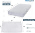 7" Waterguard Quilted Cotton Mattress Pad - Crib Size - Soft, Comfortable, and Fluffy Mattress Pad - Waterproof
