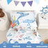 4 Set, Sets Set Piece Toddler Bedding Ultra Soft and Breathable Toddler Comforter for Boys & Girls, Crib Bedding