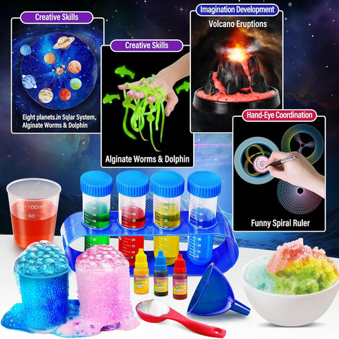 250 Experiments Kits for Kids - Science S.T.E.M Projects Scientific Toys for Boys Girls, Birthday Christmas Gift Ideas,