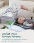 Lily Miles Baby Diaper Caddy Organizer, Baby Shower Basket for Newborn Boys or Girls, Nursery Must Haves for New Mom