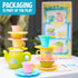 Educational Insights Teacup Pile-Up! Relay Game, Preschool Board Game for Kids Ages 4+