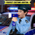 ArtCreativity Police Megaphone Toy for Kids, Siren Mode with Flashing Lights, Pretend Play Toys for Boys 8-12