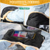 Cozy Orzbow Faux Sheepskin Gloves for Stroller with Phone Pockets, Winter Extra Thick Mittens for Baby Stroller
