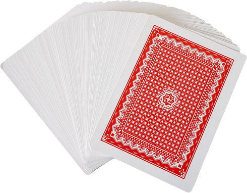 Yuanhe Jumbo Large Playing Cards - Giant Deck of Oversized Full Deck for Casino Party Decorations (5x7 inch)