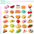 Mr. Pen Food Erasers, 30Pcs Take Apart Fun Erasers for Kids, Mini Puzzle Erasers for Kids, Easter Egg Fillers