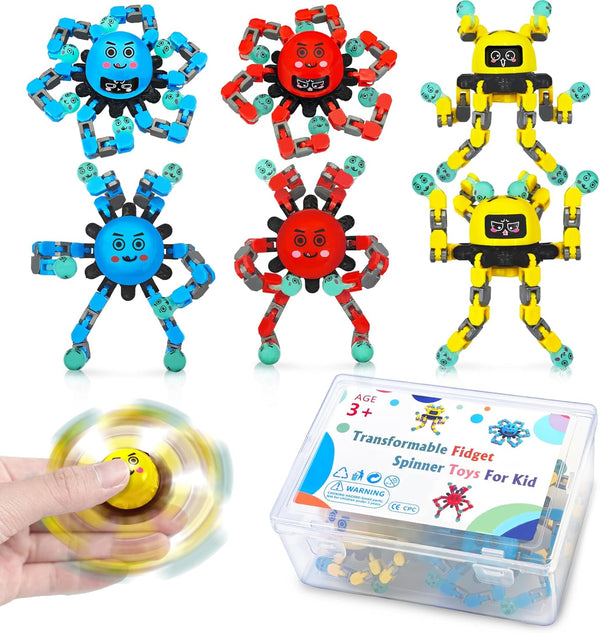 Airplane Car Travel Fidget Toys for Kids Boy 6PC, Restaurant Road Trip