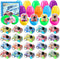 36pcs Easter Pull Back Cars with Easter Eggs, Mini Race Cars for Kids Easter Basket Stuffers and Party Favors
