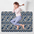 siphylline 52" 34" Ethnic Style Geometric Pattern Blue Extra Large Resuable Baby Bed Pad Water Resistant Baby Diaper
