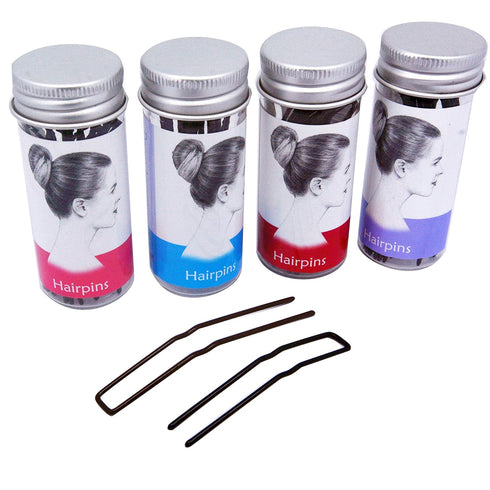 ROCST Bobby Pins Clips for Bun, 12pcs Hairpins for Ballet Hairdressing Salon