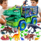 22 in 1 Toddler T-rex Dinosaur Truck Toy Set for Kids Boys
