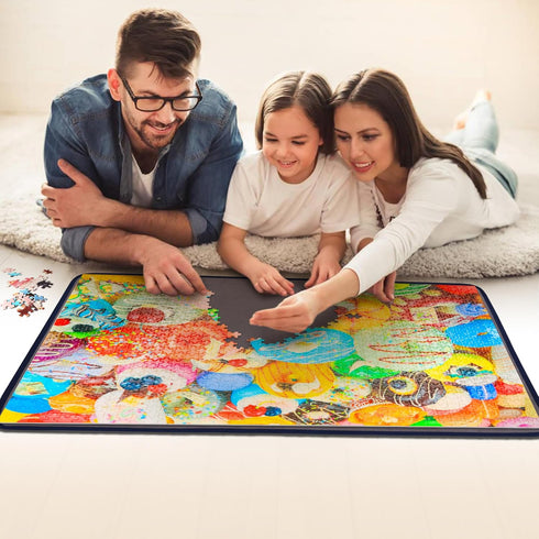 Tektalk 1000 Pieces Jigsaw Puzzles - Donut Feast for Teens & Adults